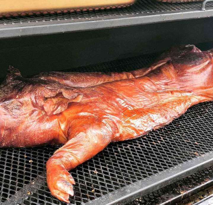 Cuisson authentique au feu Château-Thébaud